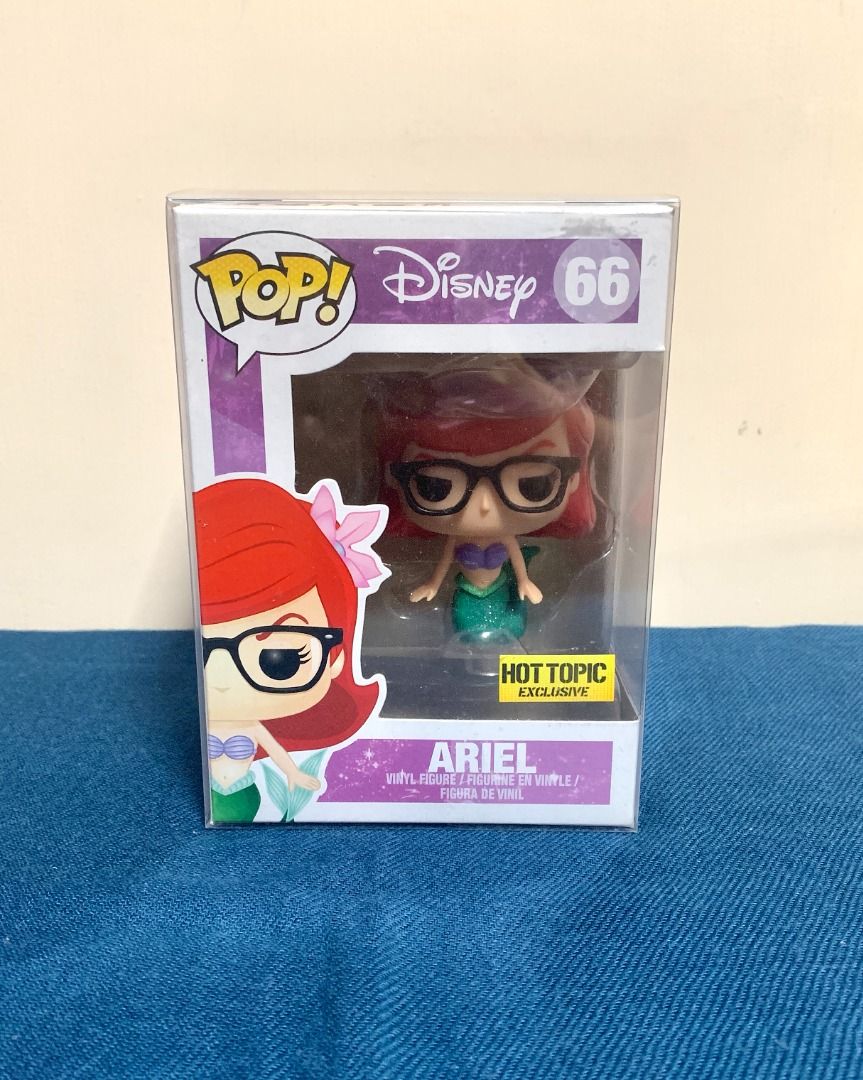 FUNKO POP 66 Ariel with glasses Hot Topic Exclusive Hobbies