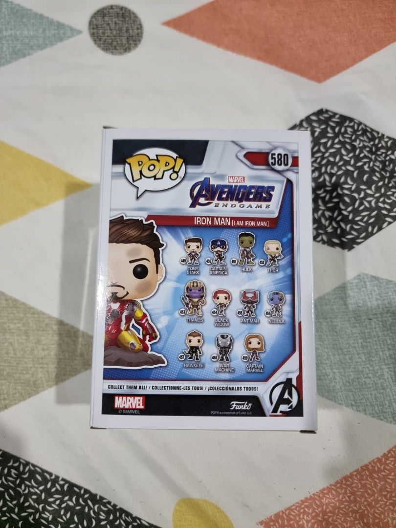 Funko Pop! Marvel: Avengers: Endgame - I Am Iron Man (Glow in The