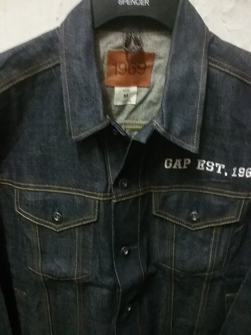 Gap Selvedge Denim Jacket Men s Fashion Coats Jackets and