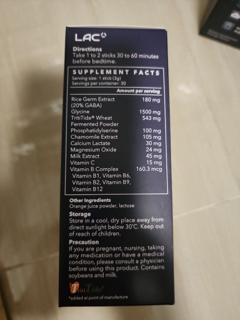 GNC LAC Sleep Goidnight ZzZZ Formula, Health & Nutrition, Health