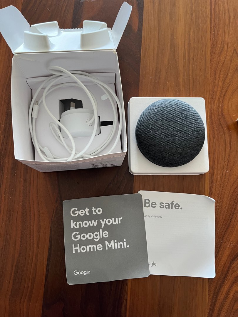 Google mini home audio portable audio accessories on carousell