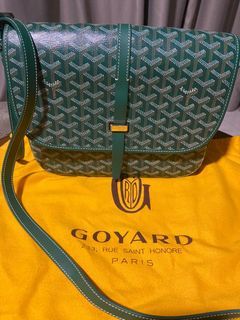 Goyard, Bags, Used Goyard Voltaire Tote Green With Minor Wear And Tear
