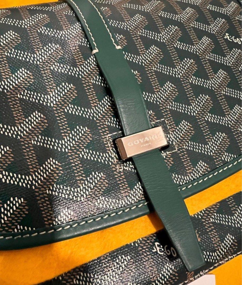 Pre-order Goyard Belvedere MM II Green Crossbody Satchel Printed Monogram,  Luxury, Bags & Wallets on Carousell