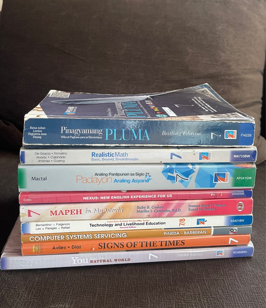 Grade 7 Books, Hobbies & Toys, Books & Magazines, Textbooks on Carousell