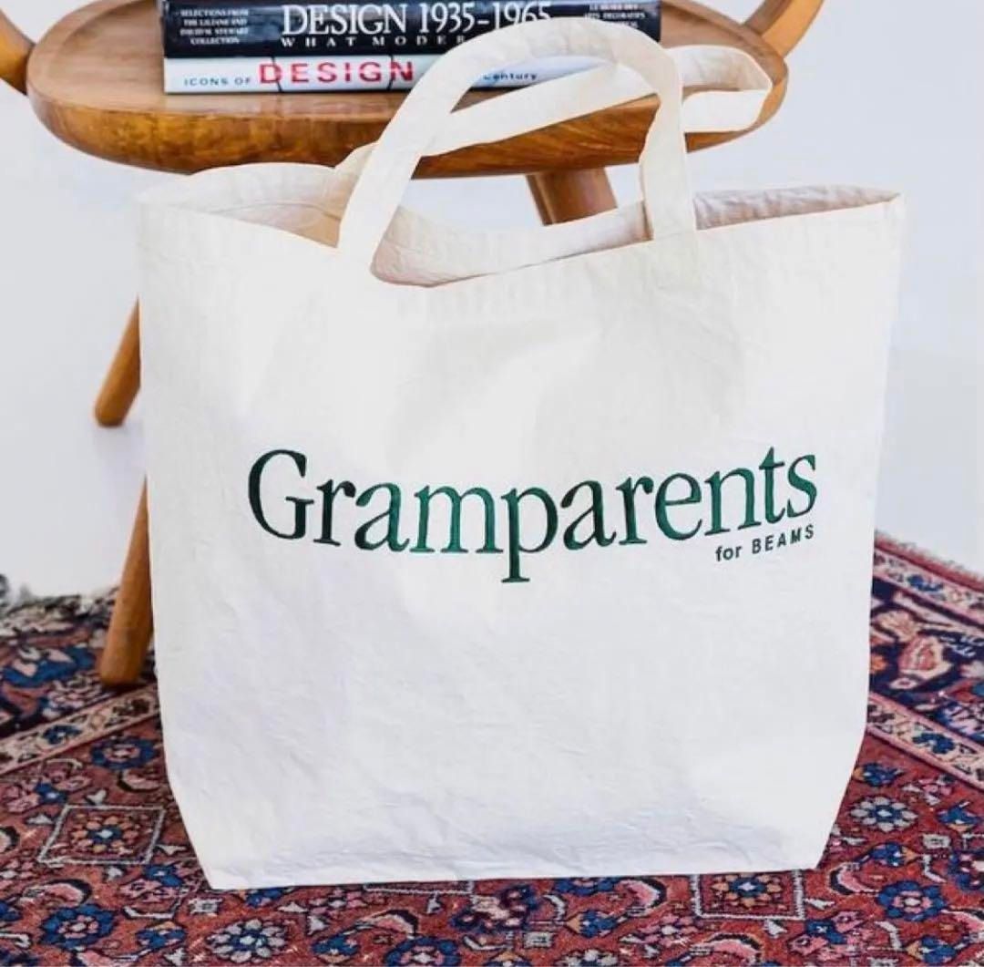 Gramparents × BEAMS TOTE BAG 托特包