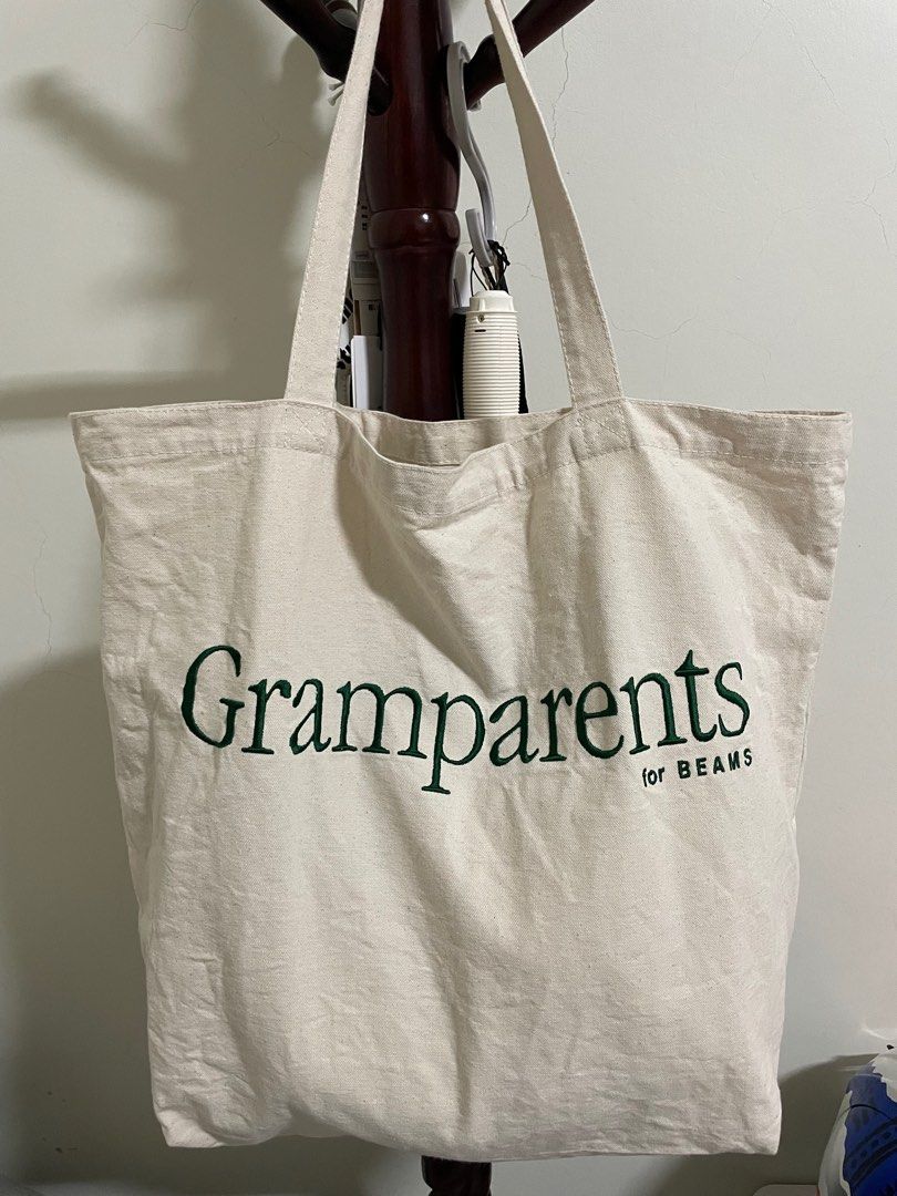 Gramparents × BEAMS / Logo Tote Bag
