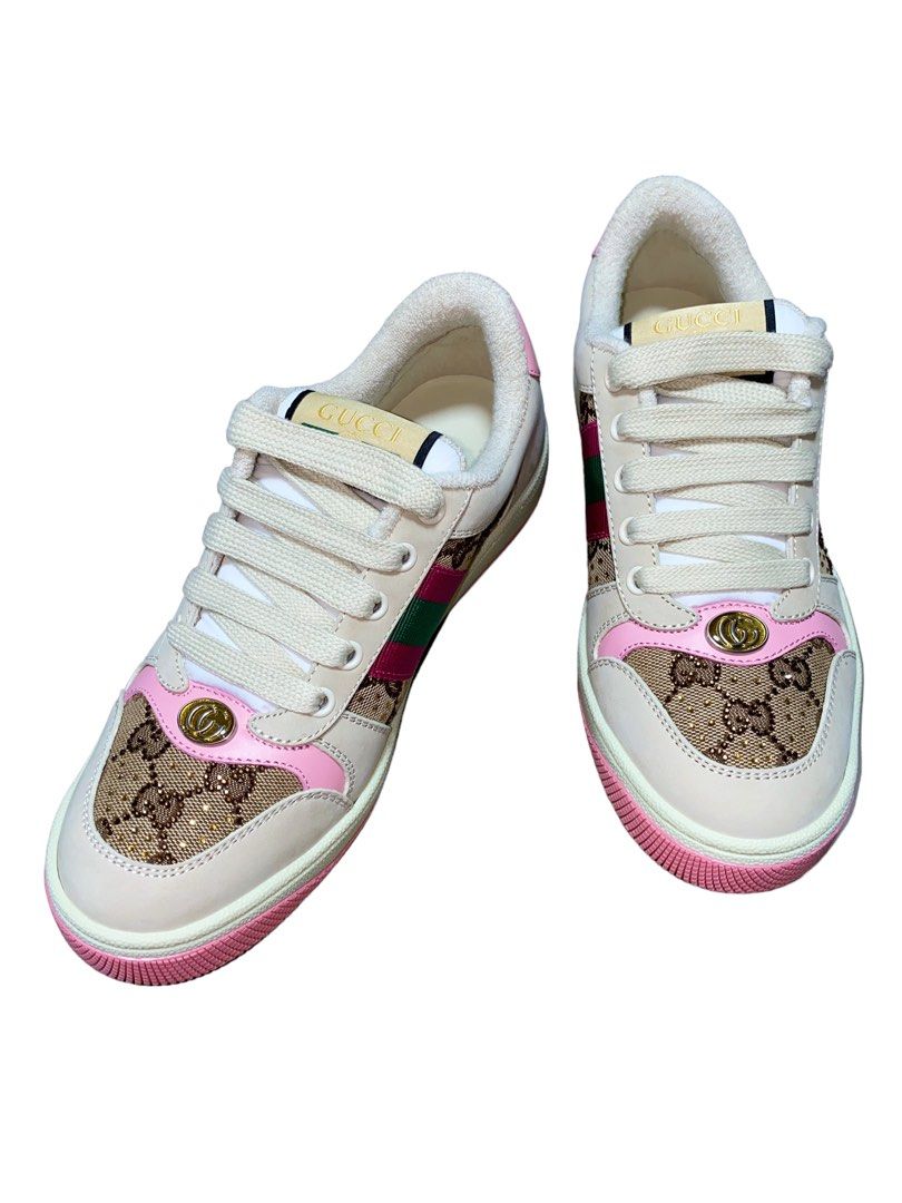Gucci GG Crystal sneaker shoes