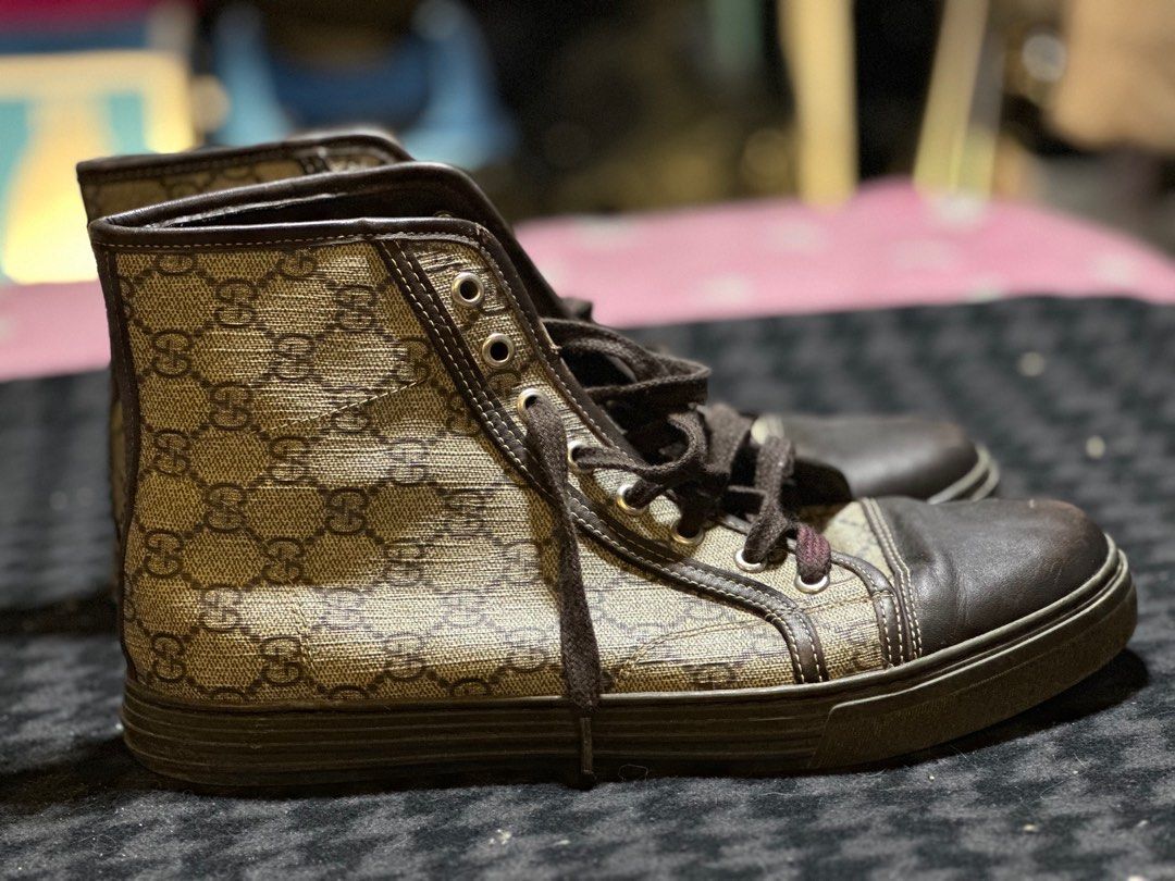 Gucci hi tops top
