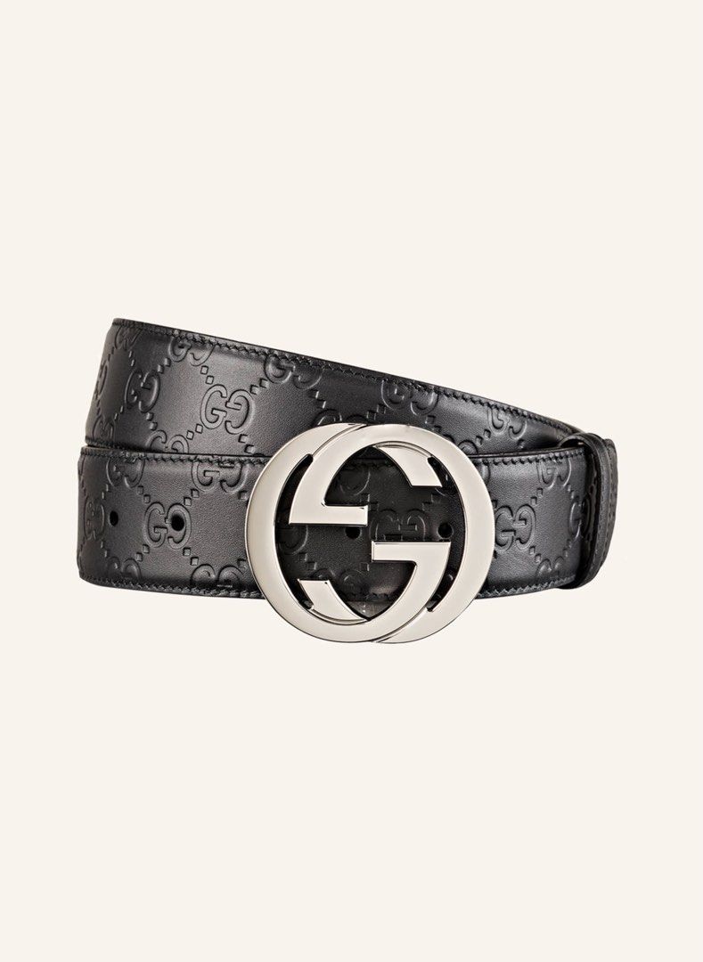 Gucci belt signature sale