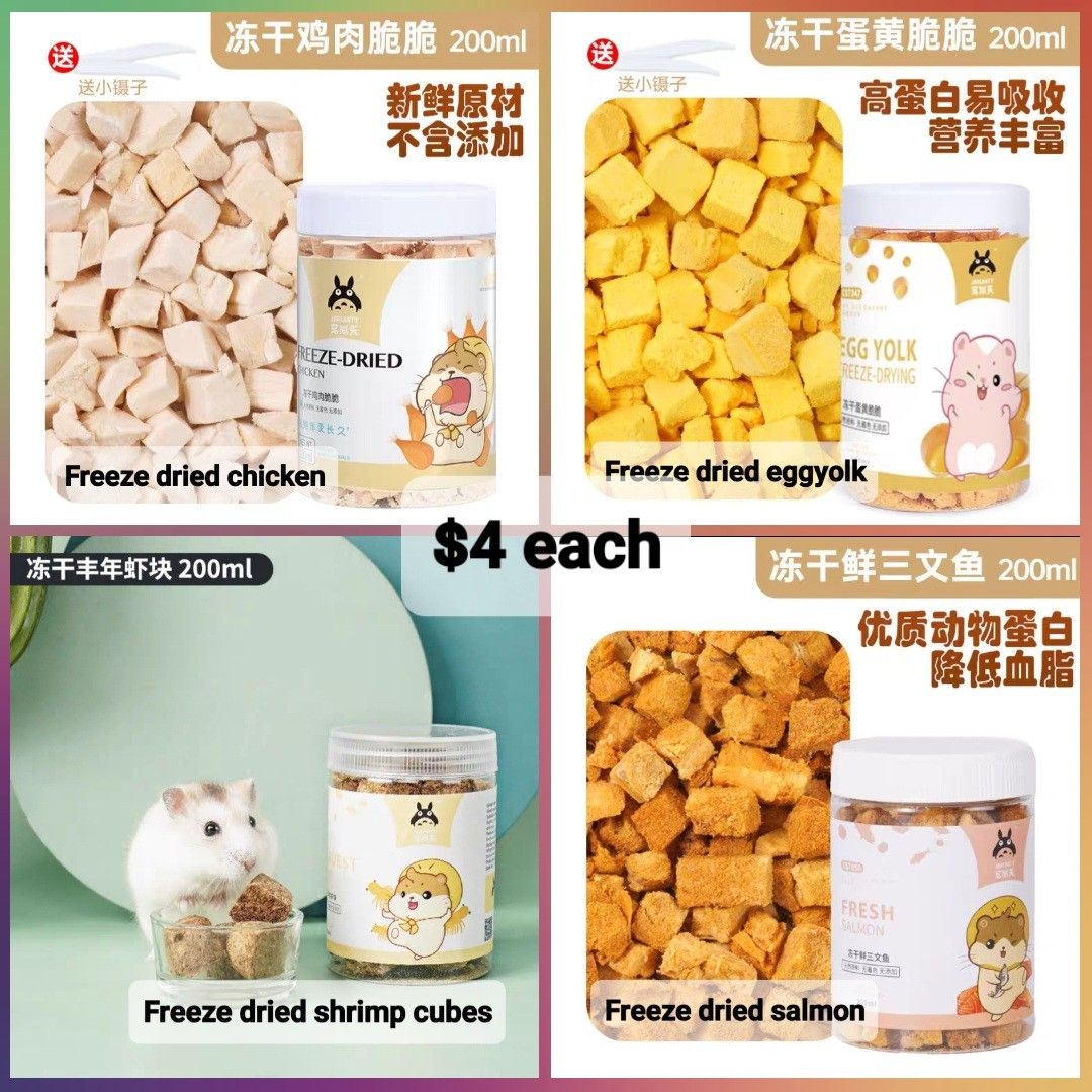 Hamster snacks Pet Supplies Pet Food on Carousell