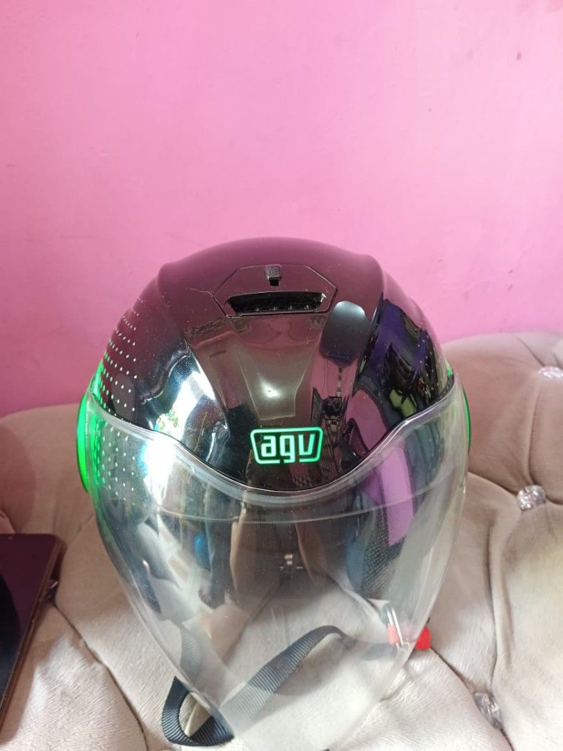 Helm agv store half face original