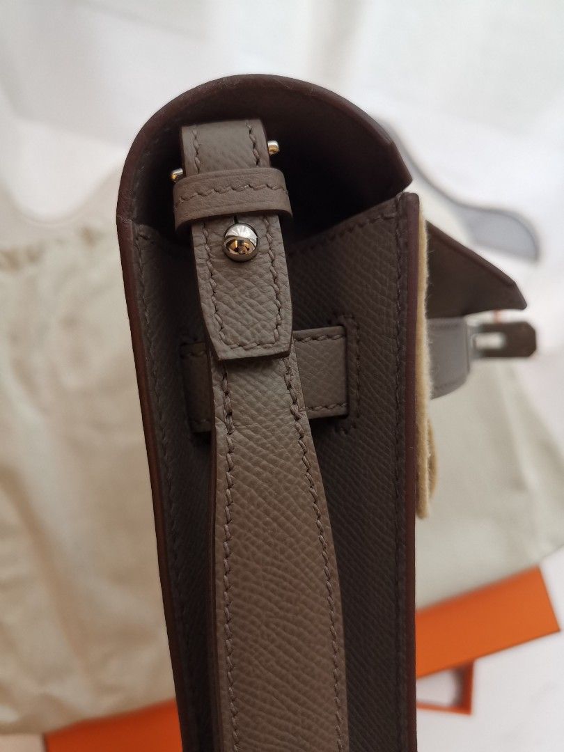 Togo Leather Conversion Strap for Kelly Depeches 25 