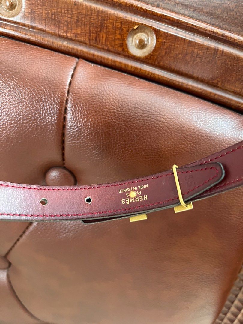 Hermes waist belt will fit up to 28 inches on Carousell