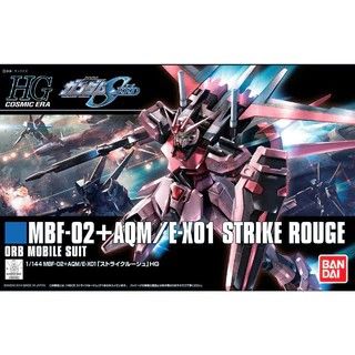 HG Strike Rouge 嫣紅突擊高達MBF-02 + AQM/E-X01 ORB MS 1/144 Bandai