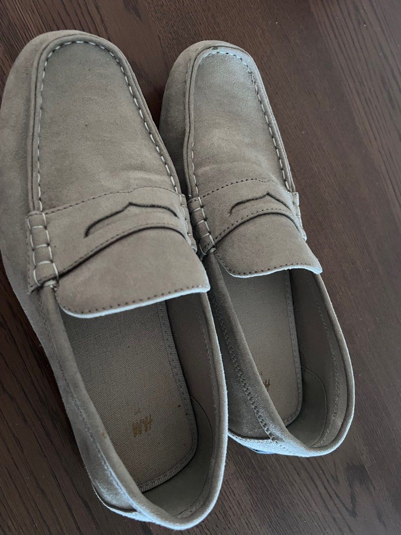 H&m discount suede loafers