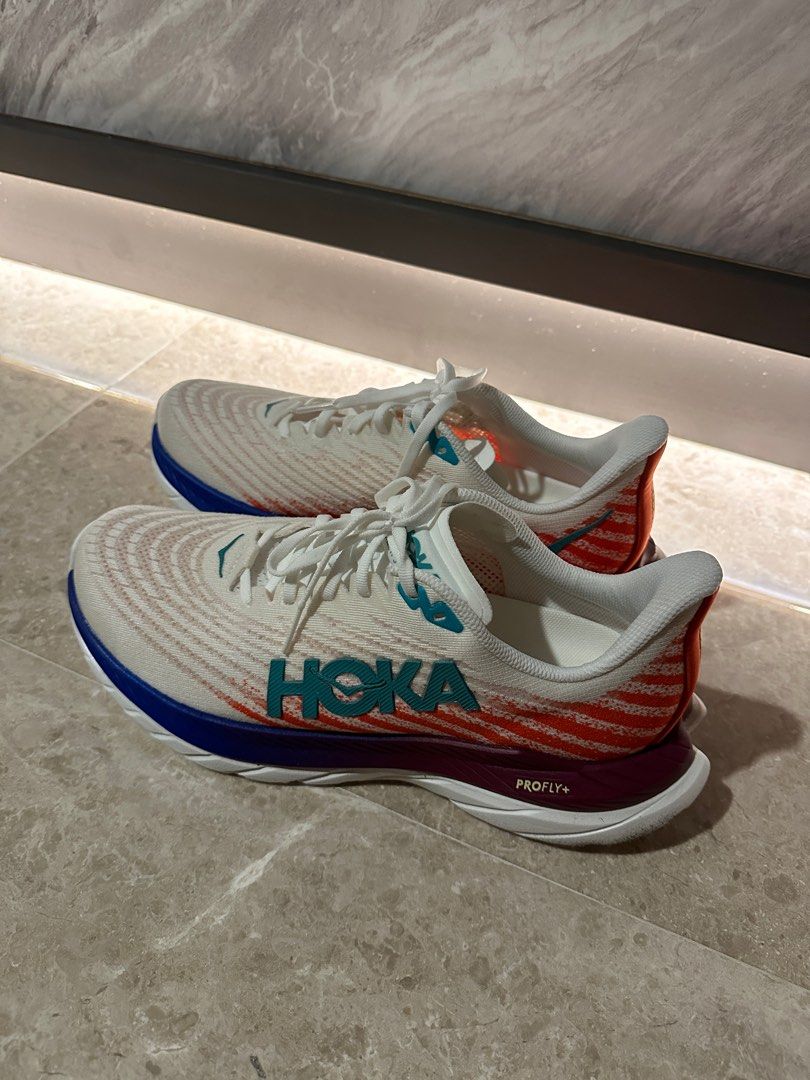 Hoka Running shoes Size 43 Men s Fashion Footwear Sneakers on Carousell