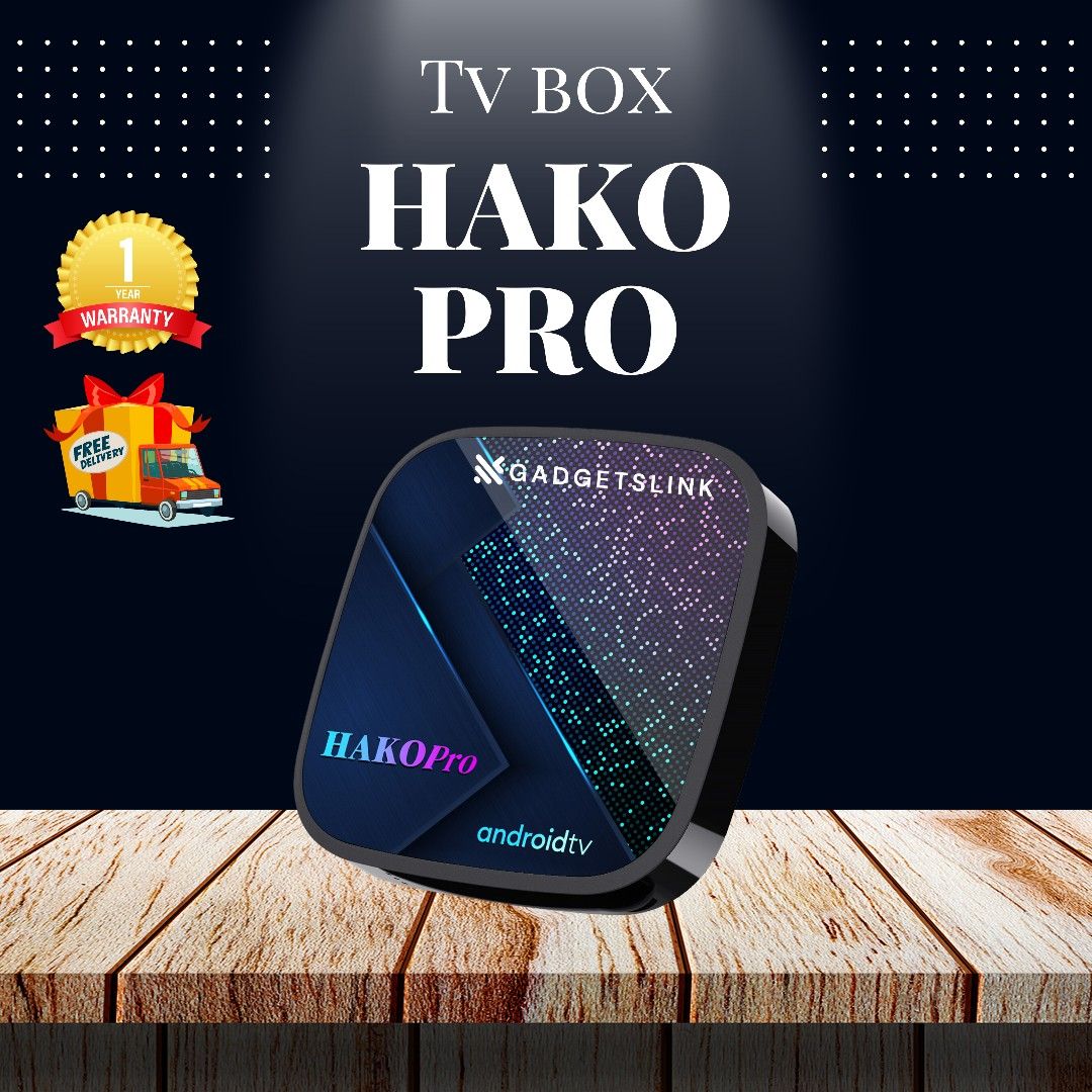 HOT] HAKO MINI ANDROID TV BOX TV BOX ANDROID 11 PREMIUM| WIFI