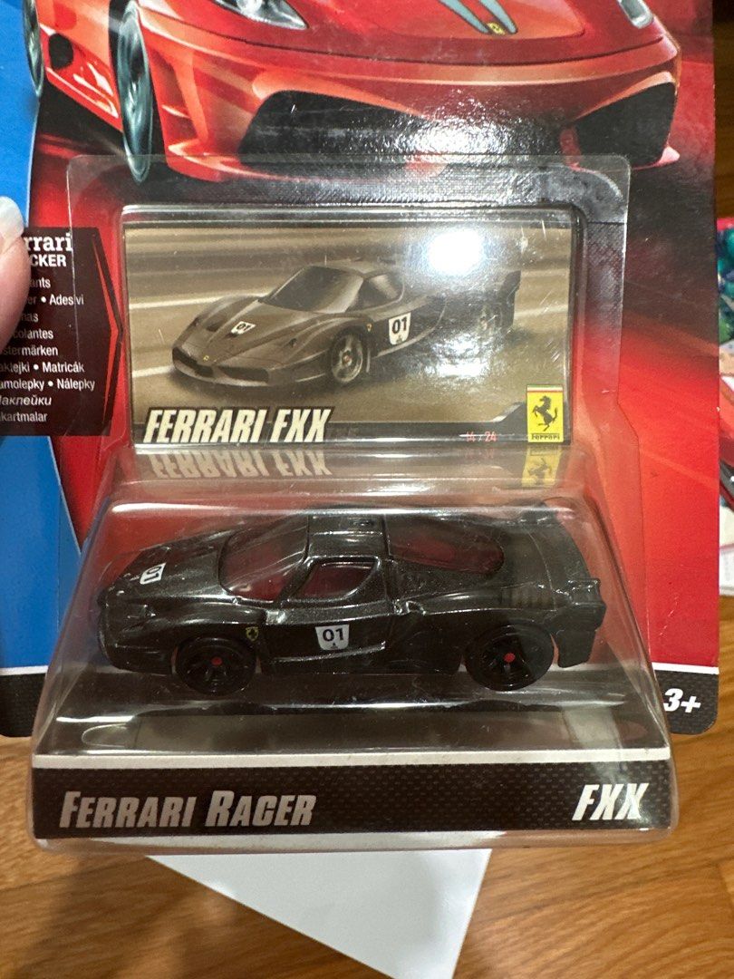 Hot Wheels Ferrari Racer FXX Black (Rare), Hobbies & Toys, Toys & Games ...