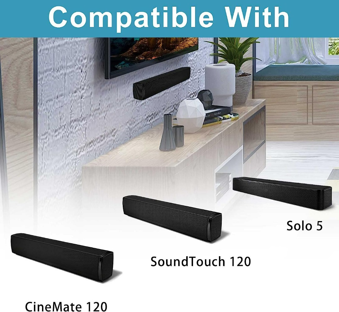 iDS WB 120 Wall Mount Kit Bracket Compatible with Bose Solo 5