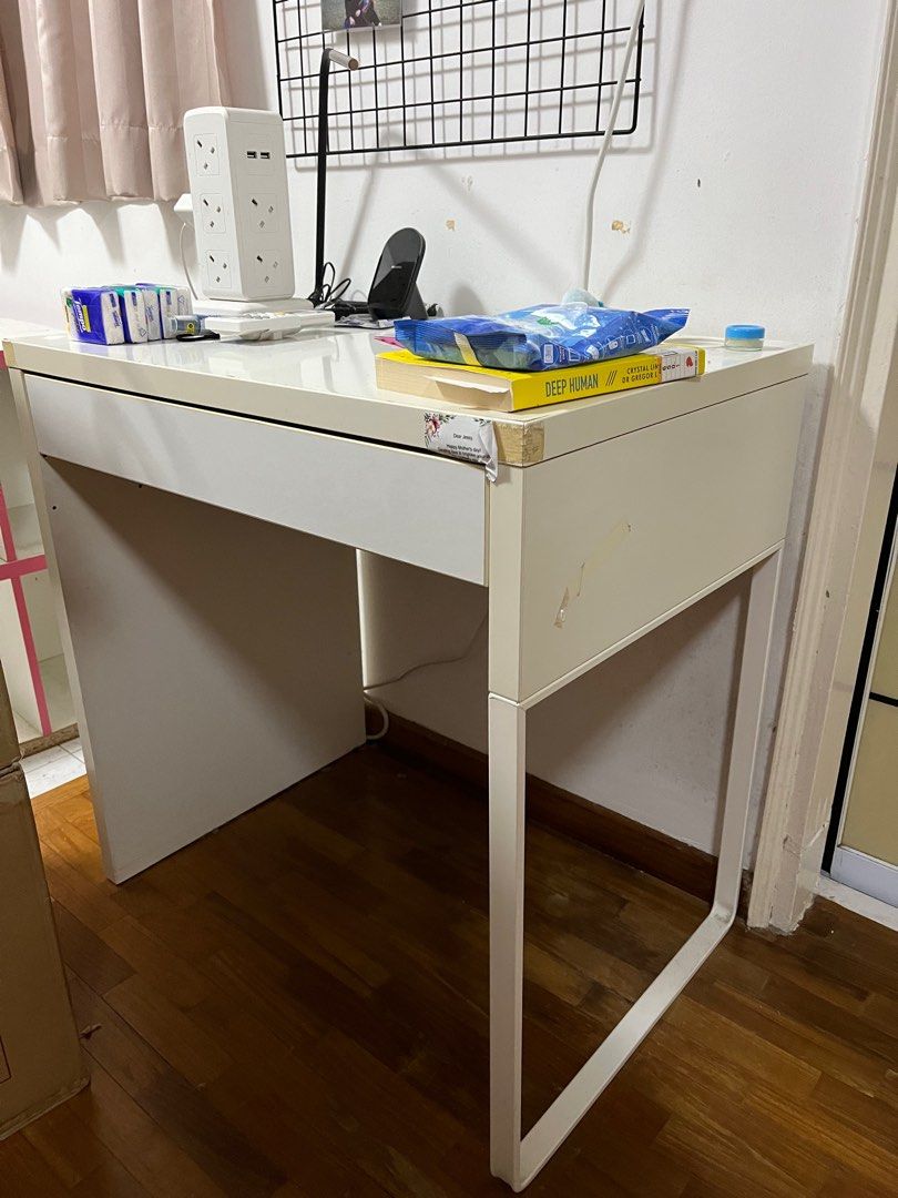 IKEA computer table, Furniture & Home Living, Furniture, Tables & Sets