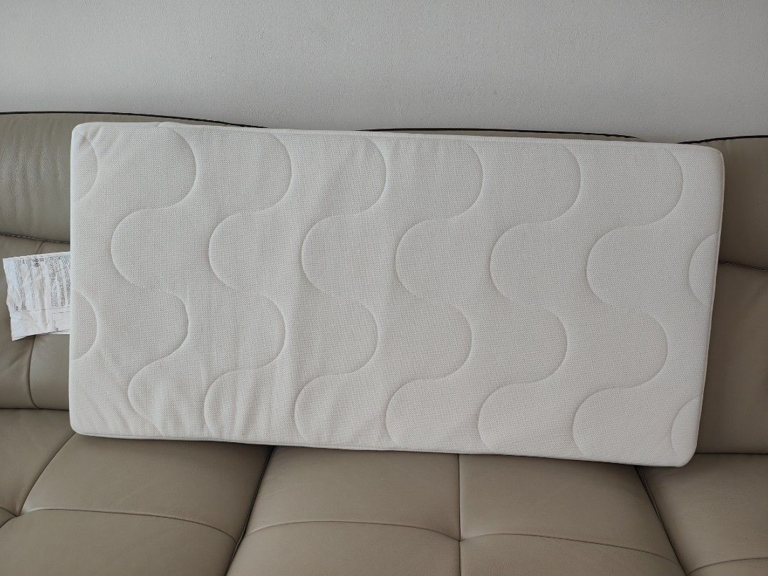 Ikea cot mattress, bedsheet, bumper and cot, Babies & Kids, Baby