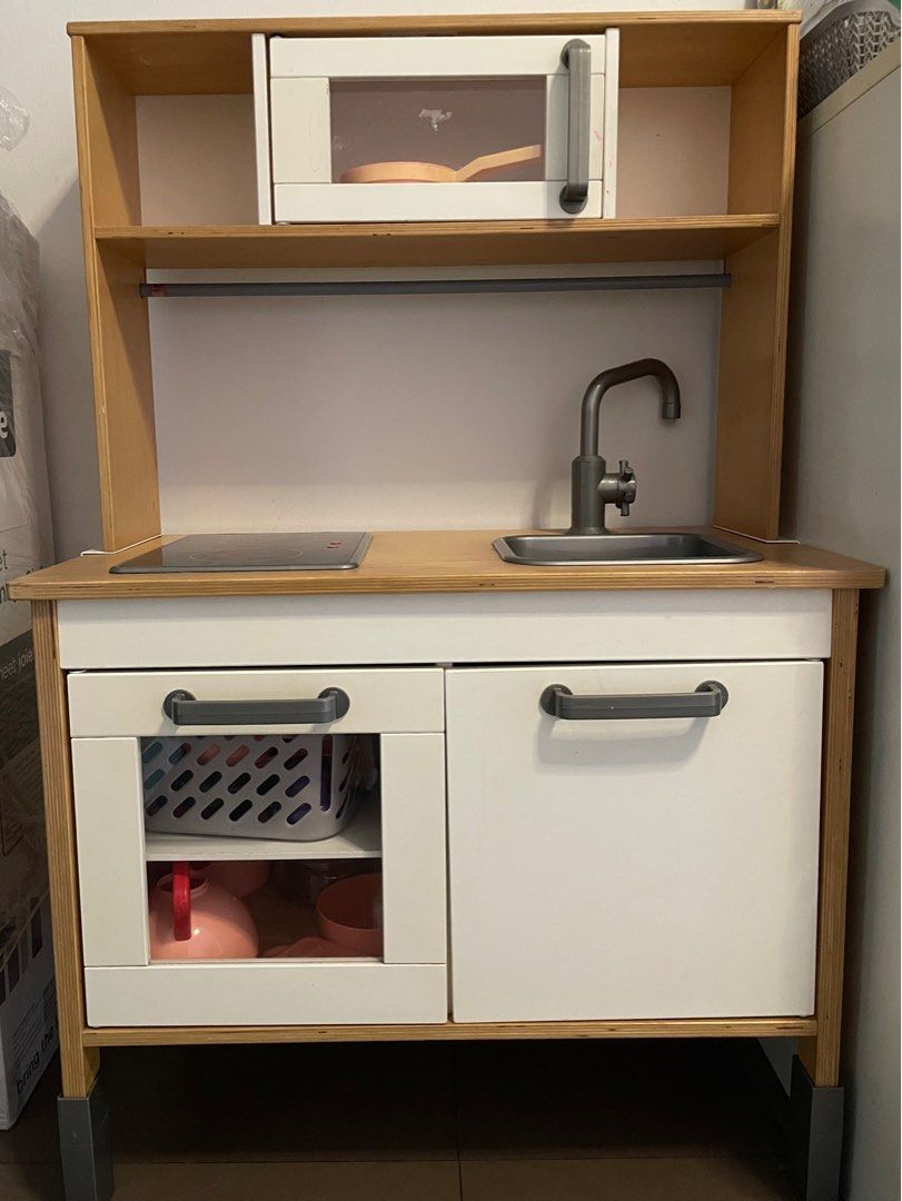 IKEA Duktig Wooden Kitchen, Babies Kids, Baby Nursery Kids