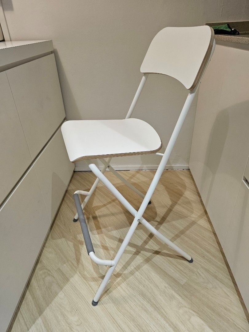 Ikea foldable bar chair, Furniture & Home Living, Furniture, Chairs on