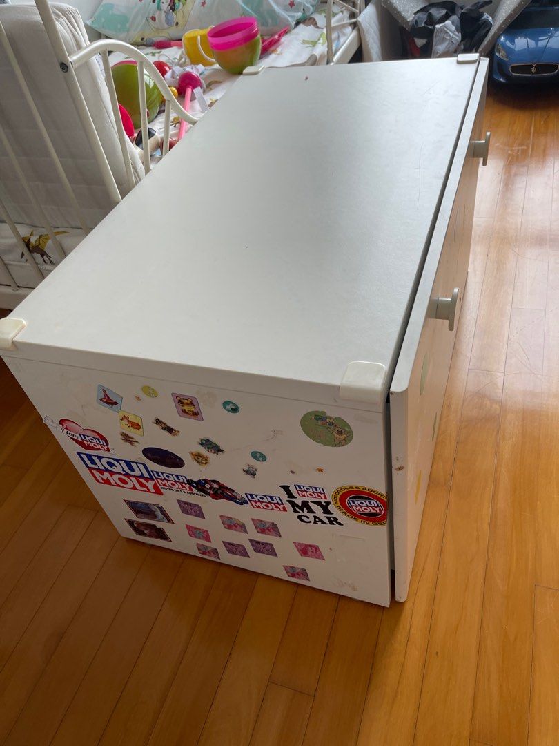 IKEA stuva bench storage, Furniture & Home Living, Furniture, Shelves