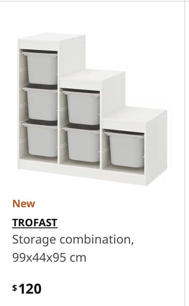 IKEA toy storage, Furniture & Home Living, Furniture, Shelves,