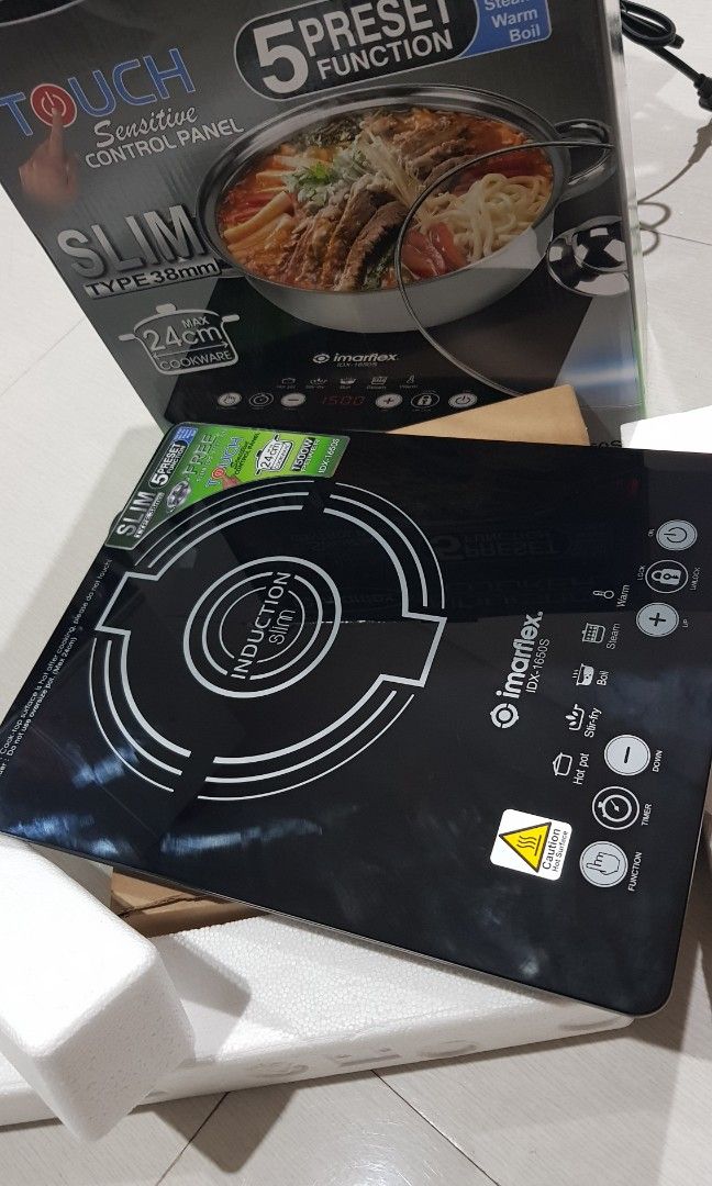 Imarflex Induction Cooker Slim Type Idx 1650s On Carousell 1438