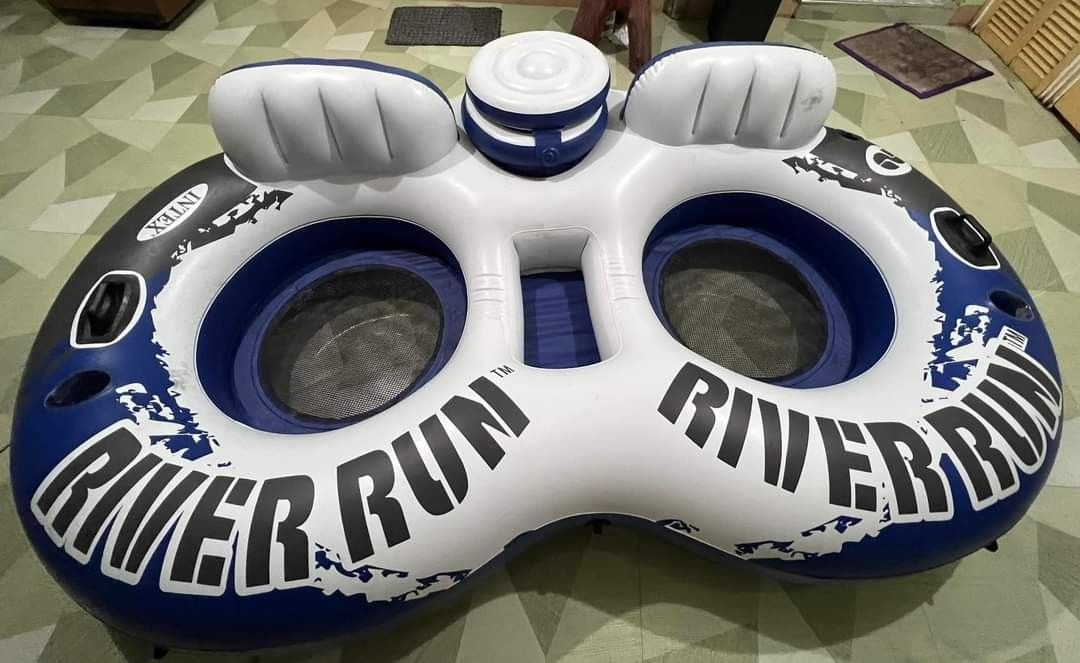 INTEX River Run II Sport Lounge Inflatable Water Float Sports