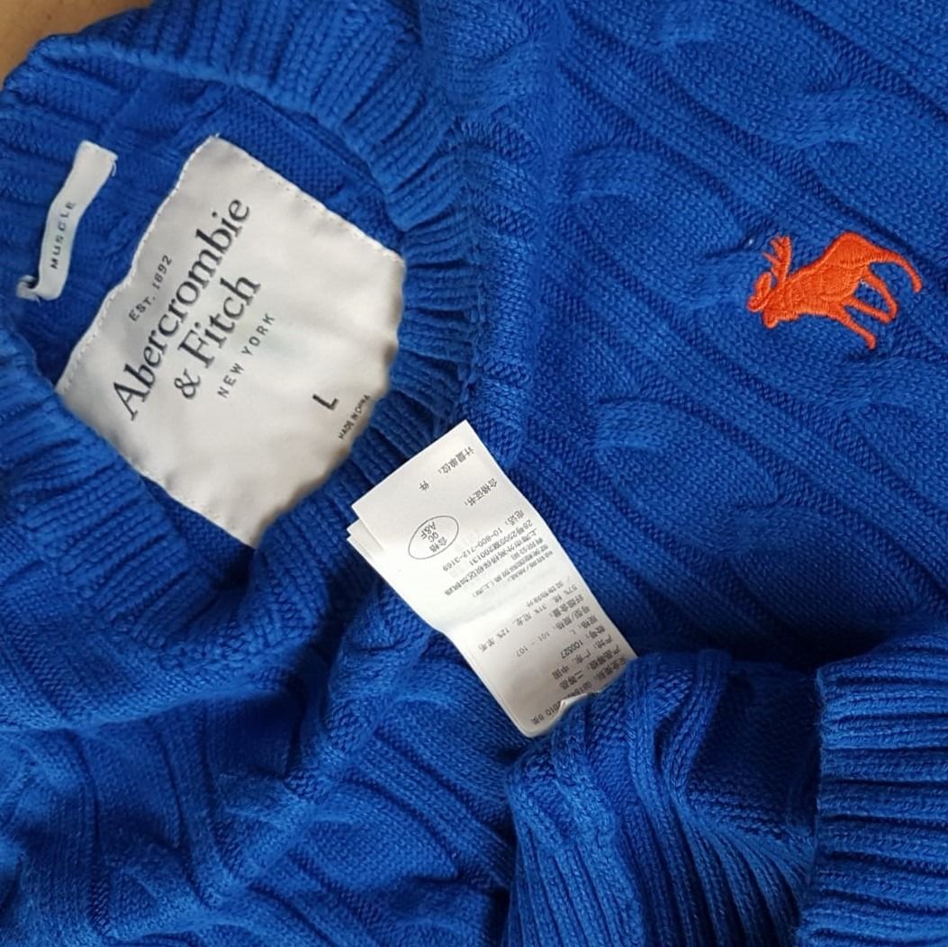 Abercrombie blue sweater top