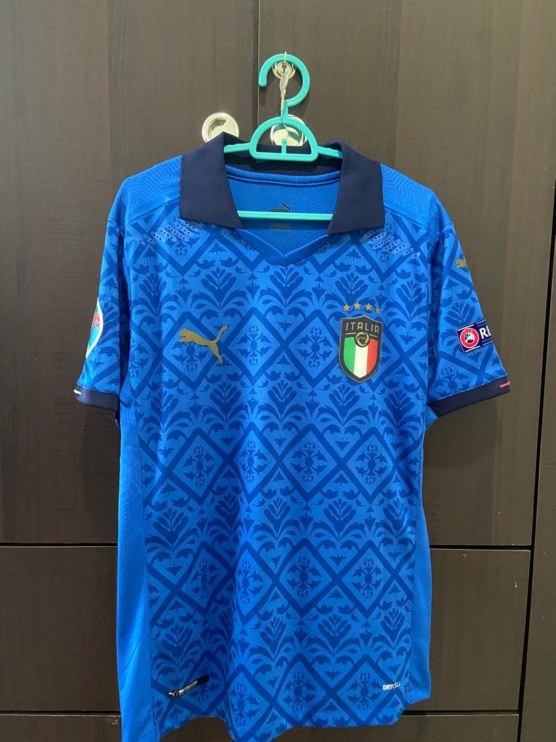 Italy Home Kit 2020 Size S Player Issue With Euro 2020 Respect