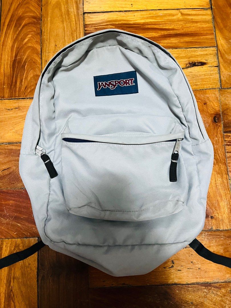 Gray backpack jansport clearance