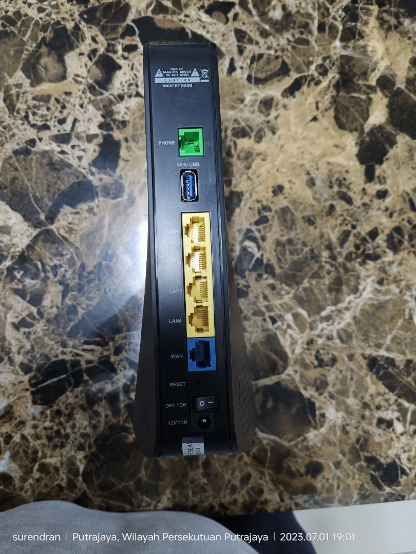 Kaon Fibre Mesh Router AR2140 by Maxis, Computers & Tech, Parts ...