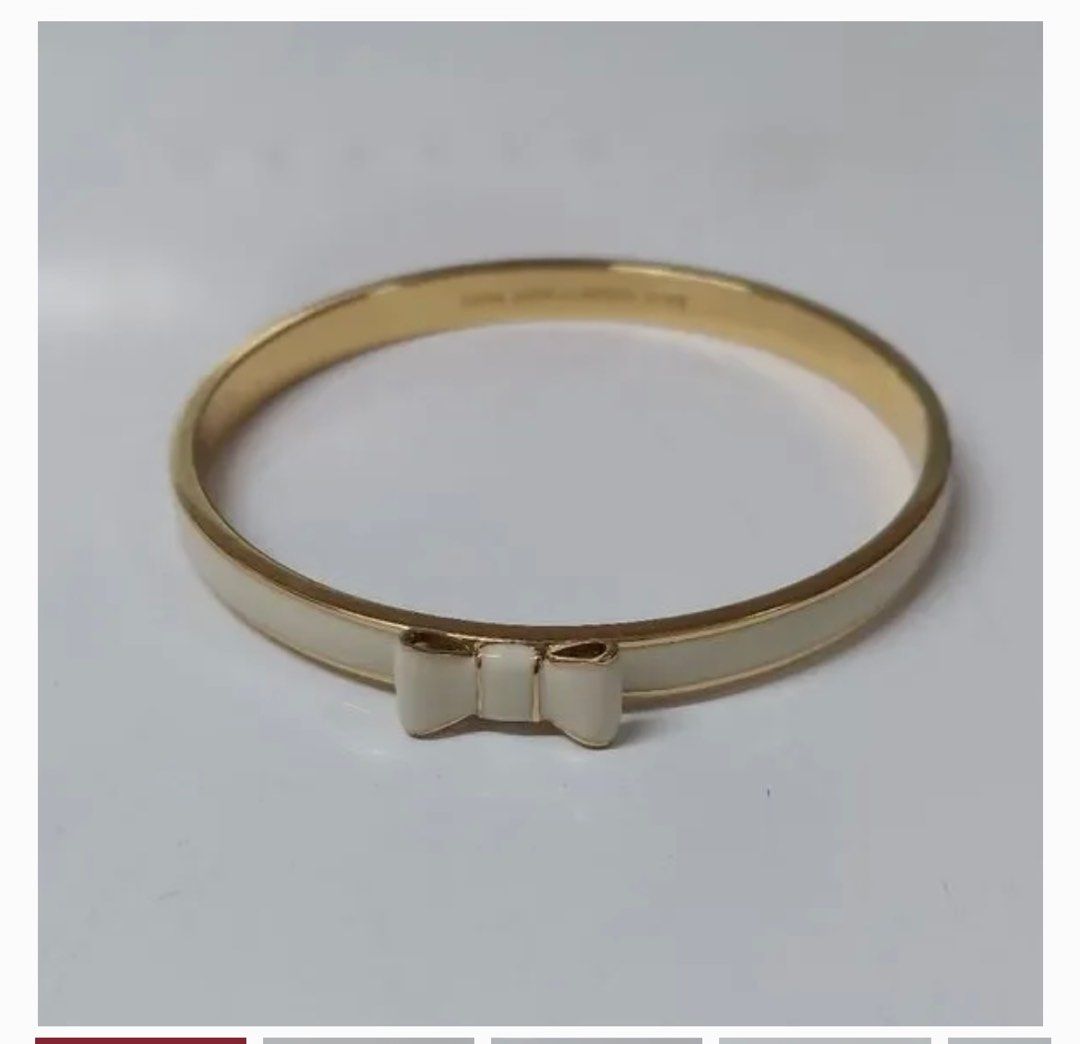 Kate spade take cheap a bow bangle