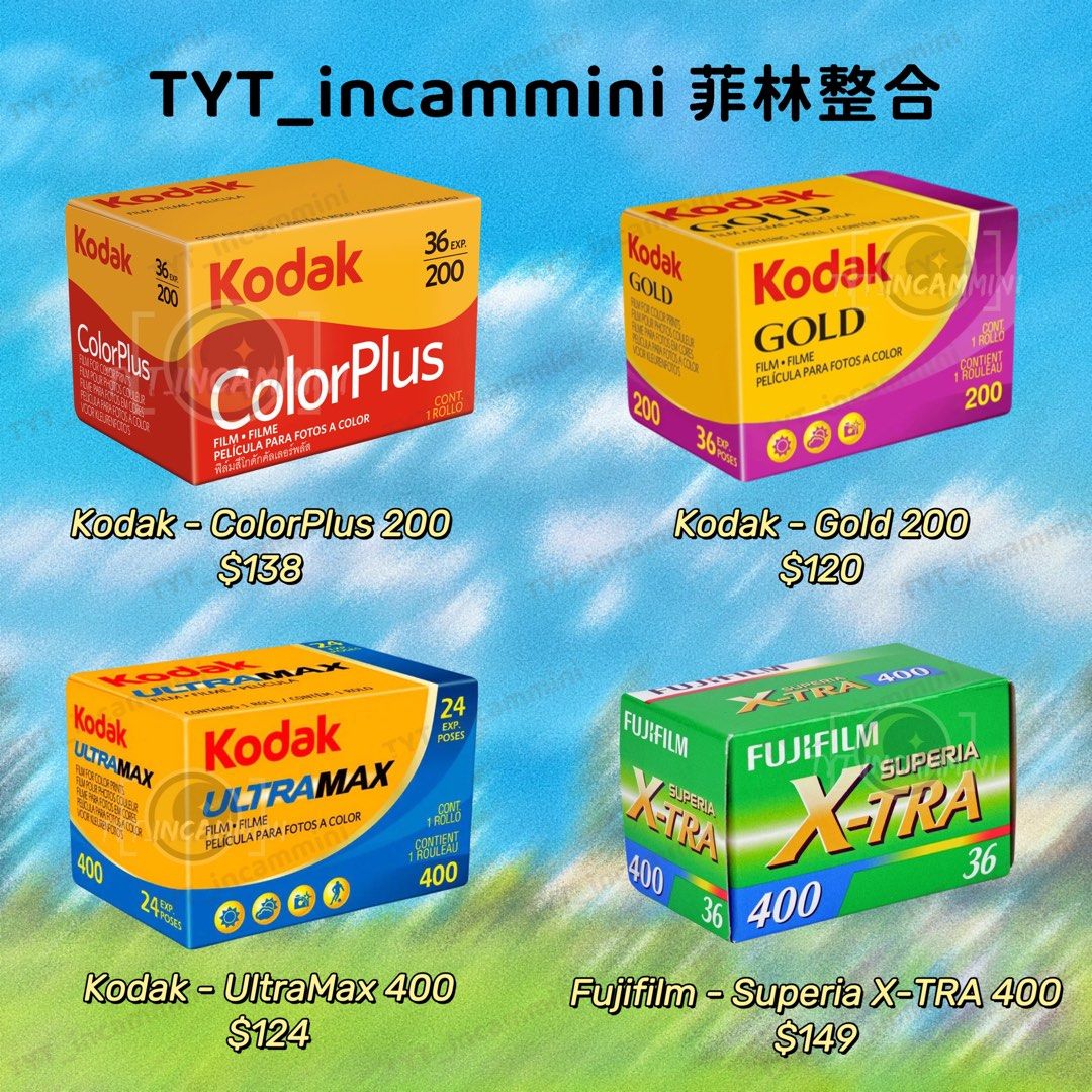 Kodacolor Kodak Color Plus 400 Kodak Color Plus 400 Kodak