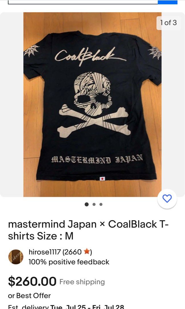 M) MASTERMIND JAPAN x COALBLACK Shirts, Men's Fashion, Tops & Sets