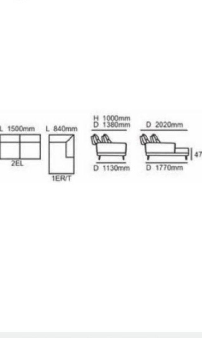 L Shaped Sofa Dimensions Mm | Baci Living Room