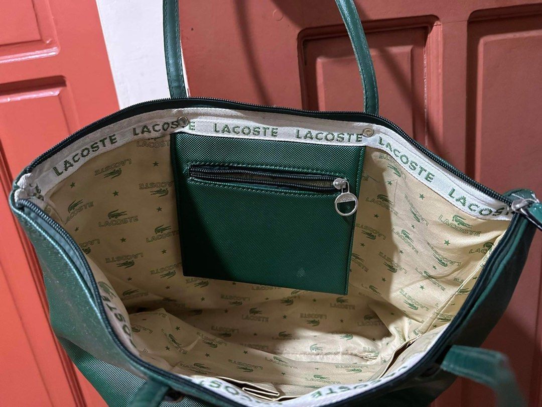Lacoste tote bag inside best sale