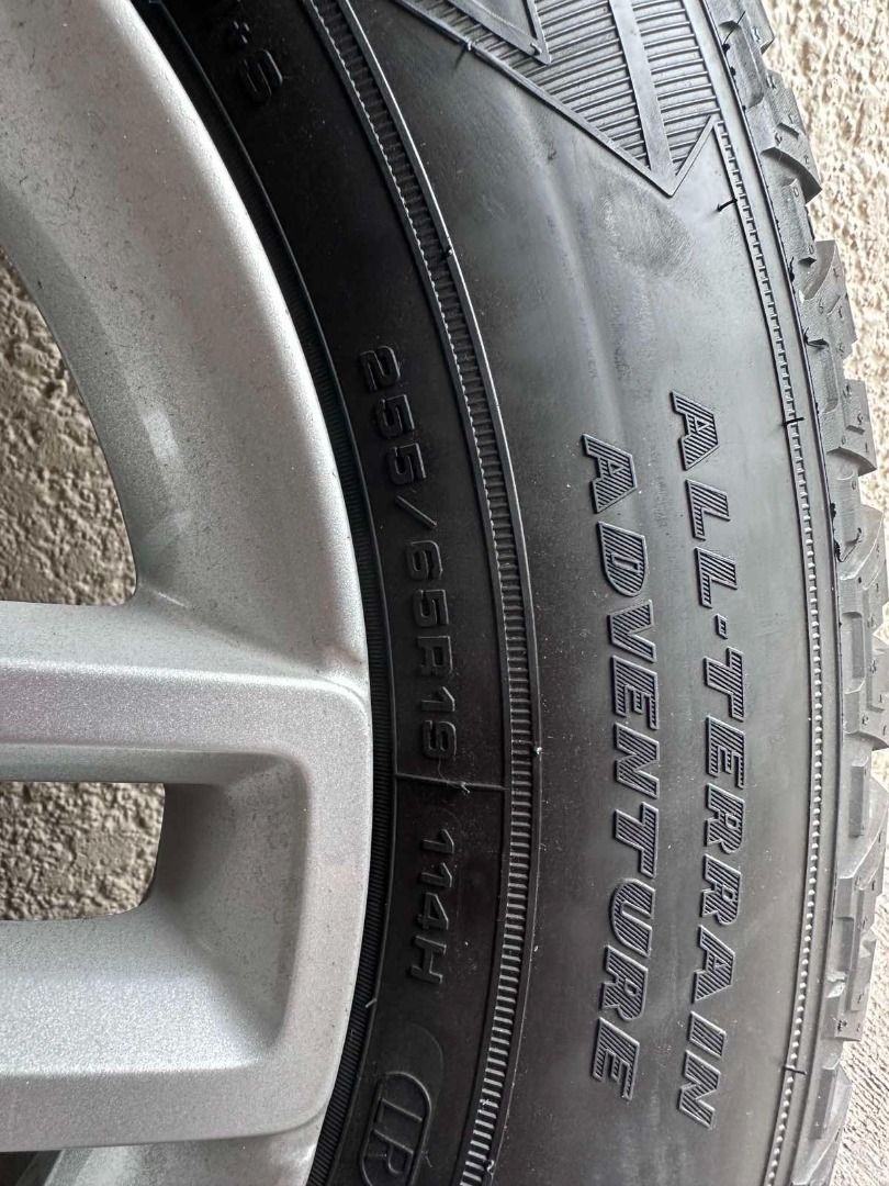 Land Rover Defender Stock Wheels+Tires on Carousell