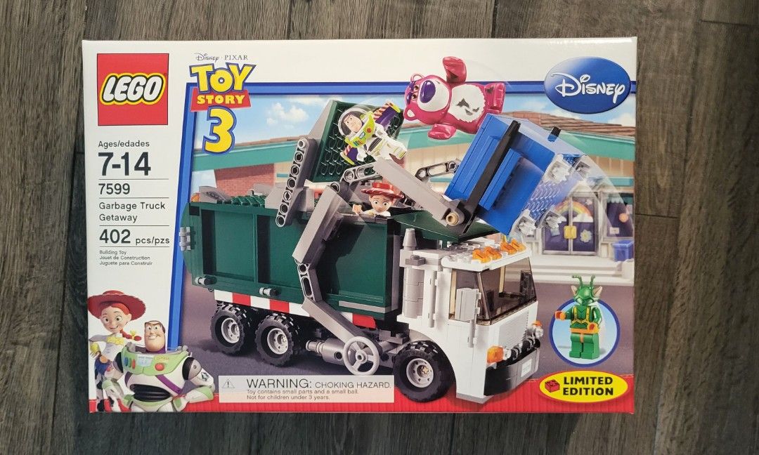 Lego 7599 Garbage Truck Getaway Toy Story 3