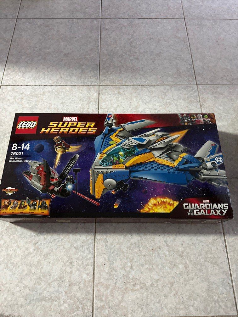 Lego 76021 marvel super heroes guardians hotsell of the galaxy the milano spaceship rescue