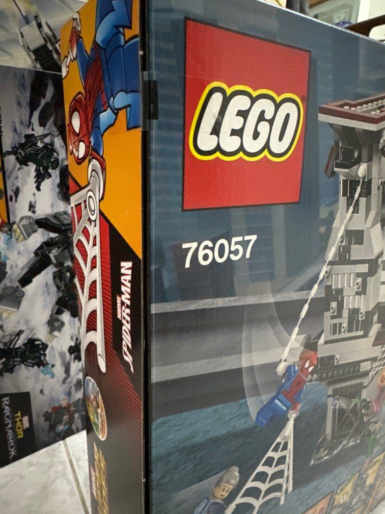 Lego 76057 Spider-Man: Web Warriors Ultimate Bridge Battle, Hobbies ...