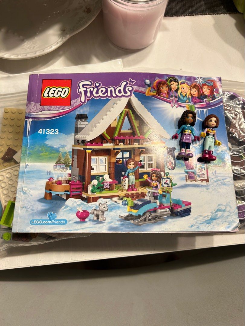 Lego Friends 41323 Snow Resort Chalet Hobbies Toys Toys