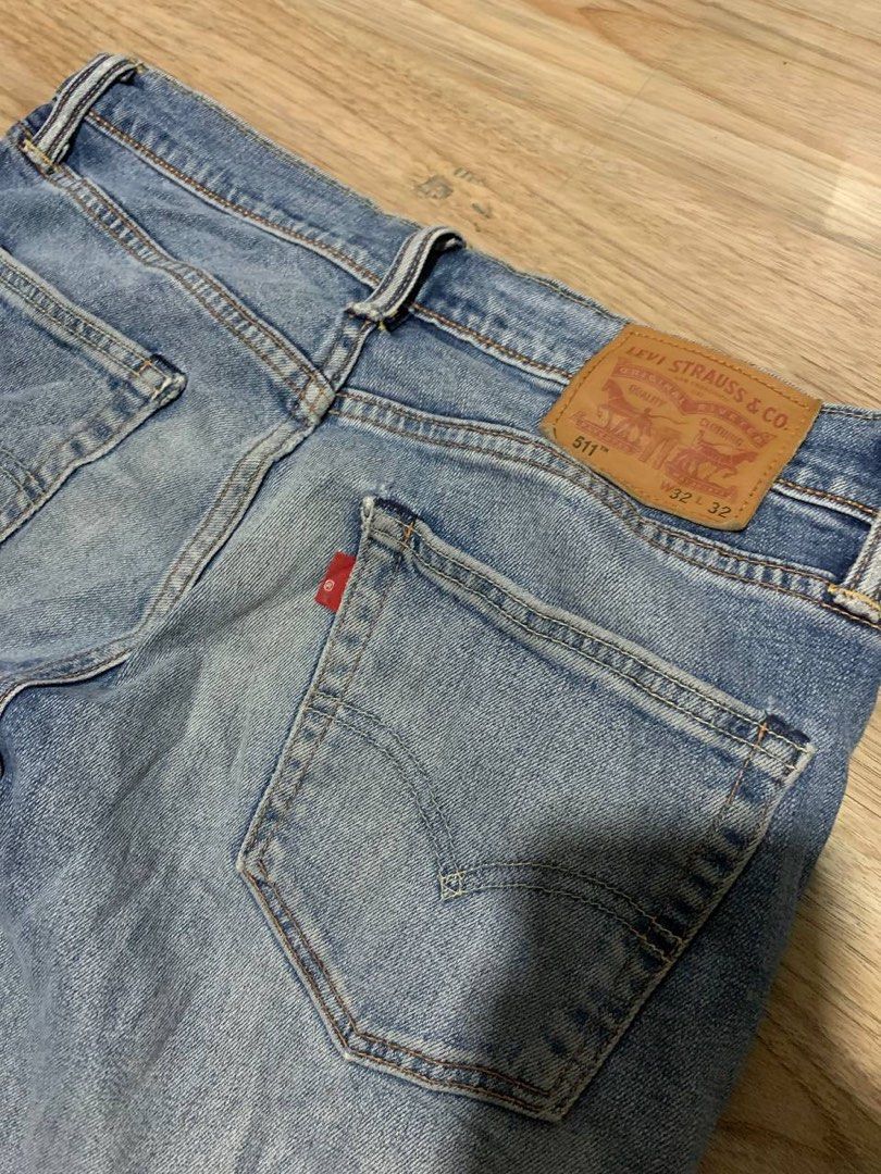 Levis 511 Blank Tab Pants, Men's Fashion, Bottoms, Jeans on Carousell