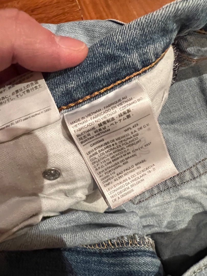Levi s 511 Lightwash Denim Men s Fashion Bottoms Jeans on Carousell