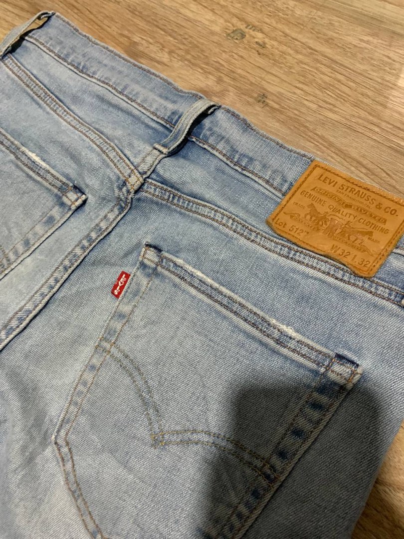Levis 512 Big E Waterless Men s Fashion Bottoms Jeans on Carousell