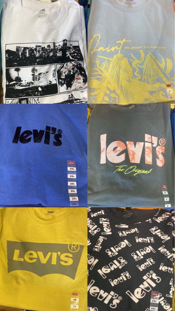 T shirt deals levis terbaru