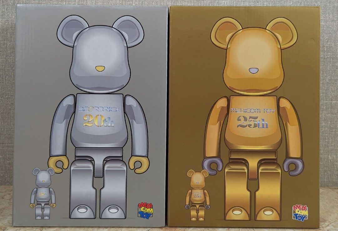 BE@RBRICK 25th AnniversaryModel 100%400% - おもちゃ